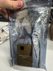 Видео передатчик с антенной 500MHz 5W