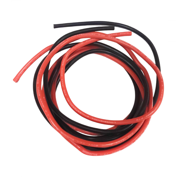 Провод 14AWG красный+черный,10метров
