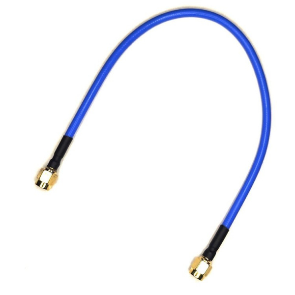Антенный адаптер (пигтейл) 30 см (SMA-male - SMA-male)кабельная сборка RG 402