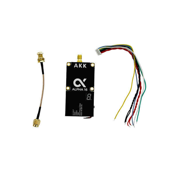 Видео передатчик AKK Alpha 16 VTX 16W 4.9G-6G