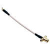 Кабель-переходник (пигтейл) 90 MMCX на RP-SMA (Female) 75 мм
