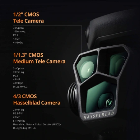 Квадрокоптер DJI Mavic 3 Pro Cine Premium Combo (пульт DJI RC Pro)